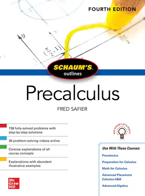 Schaum's Outline of Precalculus, Fourth Edition - Paperback
