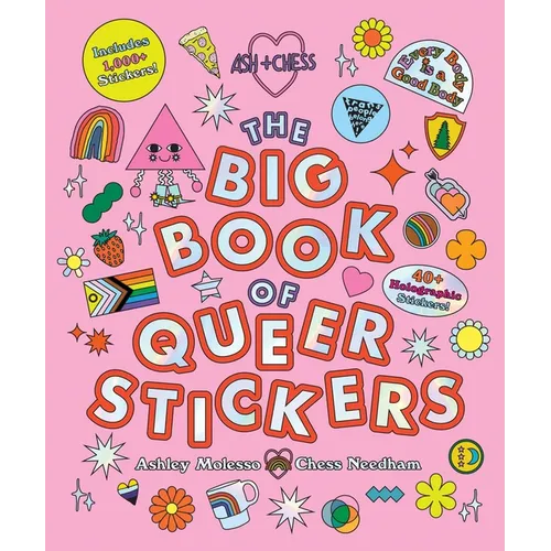 The Big Book of Queer Stickers: Includes 1,000+ Stickers! - Hardcover