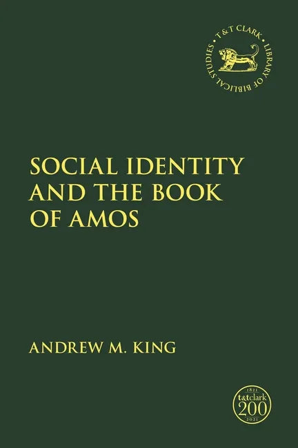 Social Identity and the Book of Amos - Paperback