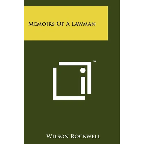 Memoirs Of A Lawman - Paperback