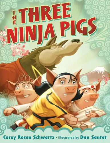 The Three Ninja Pigs - Hardcover