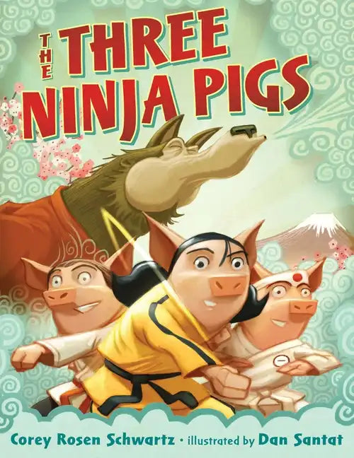 The Three Ninja Pigs - Hardcover