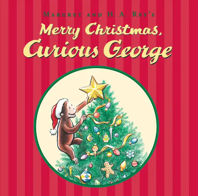 Merry Christmas, Curious George: A Christmas Holiday Book for Kids - Hardcover