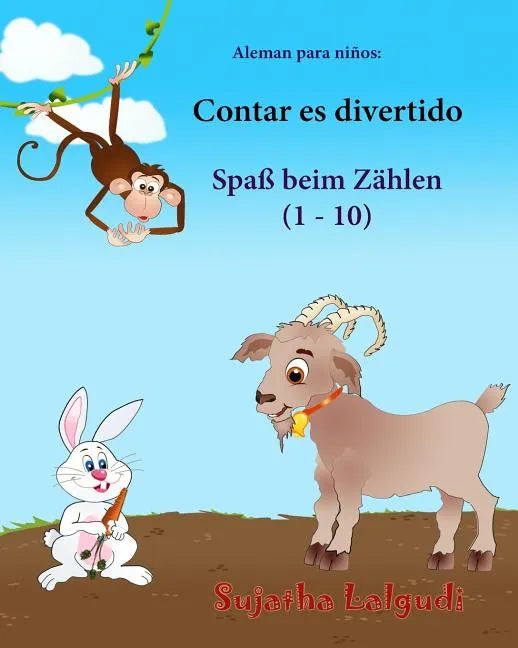Aleman para ninos: Contar es divertido: Libro infantil ilustrado español-alemán (Edición bilingüe), bilingue aleman español, animales niñ - Paperback