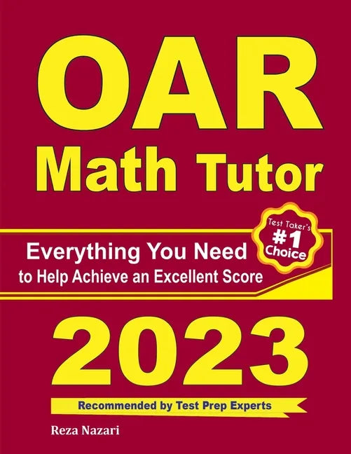 OAR Math Tutor: Everything You Need to Help Achieve an Excellent Score - Paperback