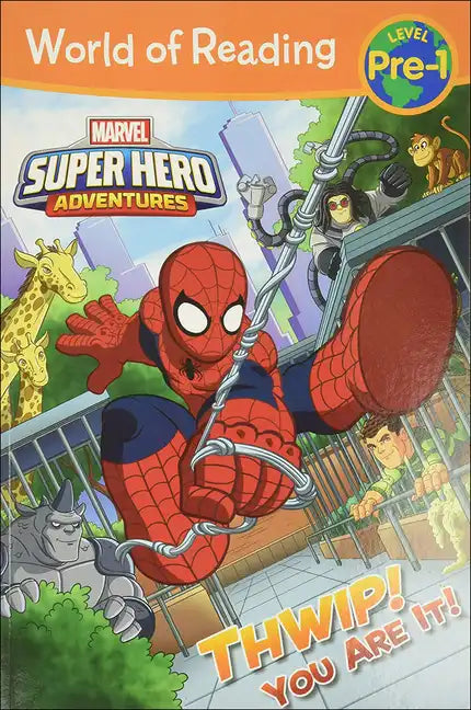 Super Hero Adventures: Thwip! You Are It! - Hardcover
