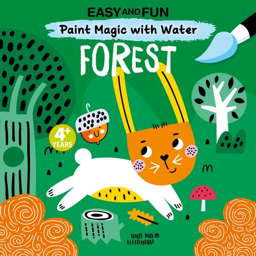 Easy and Fun Paint Magic with Water: Forest - Paperback