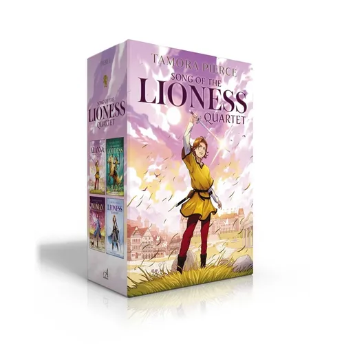 Song of the Lioness Quartet (Boxed Set): Alanna; In the Hand of the Goddess; The Woman Who Rides Like a Man; Lioness Rampant - Paperback