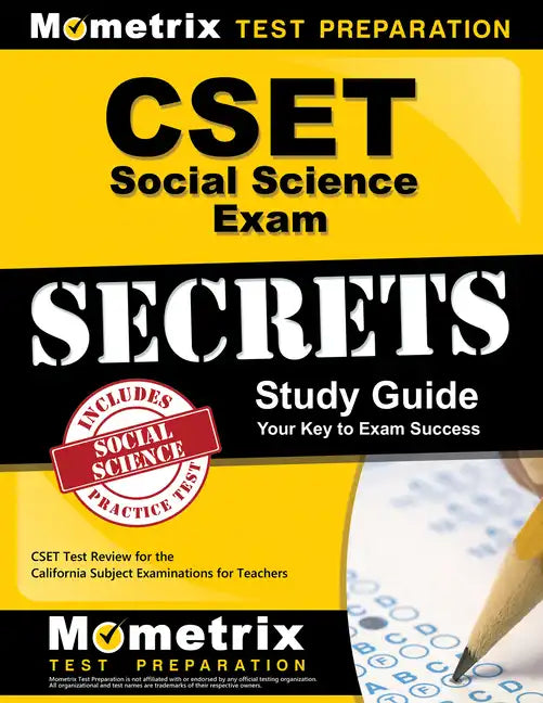 Cset Social Science Exam Secrets Study Guide: Cset Test Review for the California Subject Examinations for Teachers - Paperback