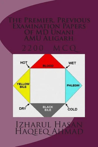 The Premier, Previous Examination Papers Of MD Unani AMU Aligarh: MCQ 2200 with answers key - Paperback