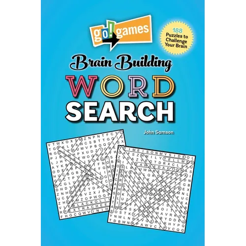 Go!games Brain Building Word Search - Paperback