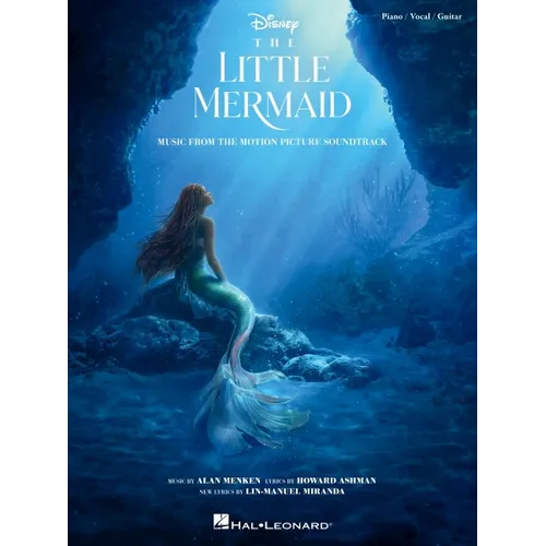 The Little Mermaid - Music from the 2023 Motion Picture Soundtrack Piano/Vocal/Guitar Souvenir Songbook - Paperback