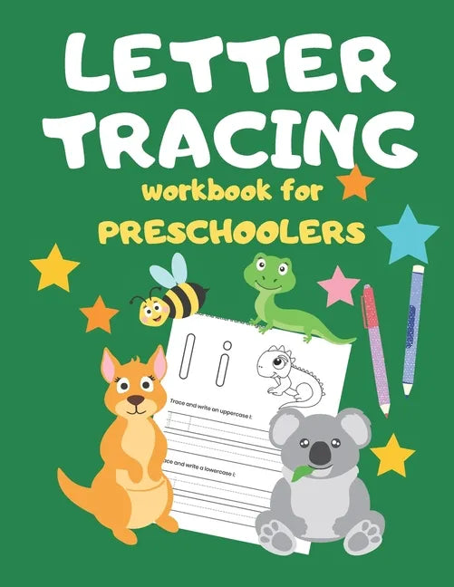 Letter Tracing Workbook for Preschoolers: Writing Skills for Preschoolers and Toddlers - Paperback