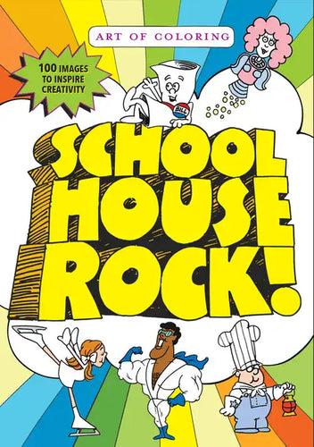 Art of Coloring: Schoolhouse Rock - Paperback