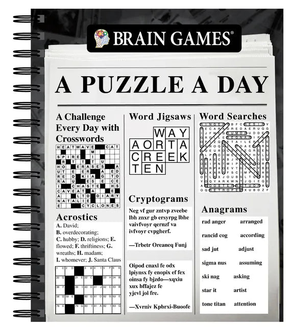 Brain Games - A Puzzle a Day - Spiral