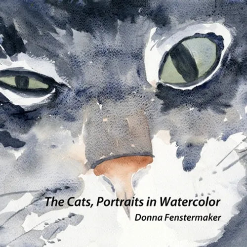Cats, Portraits in Watercolor - Paperback