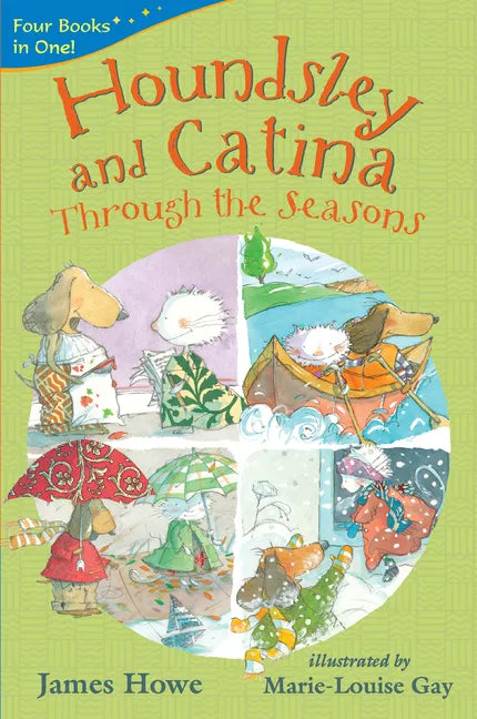 Houndsley and Catina Through the Seasons: 4 Books in 1 - Paperback