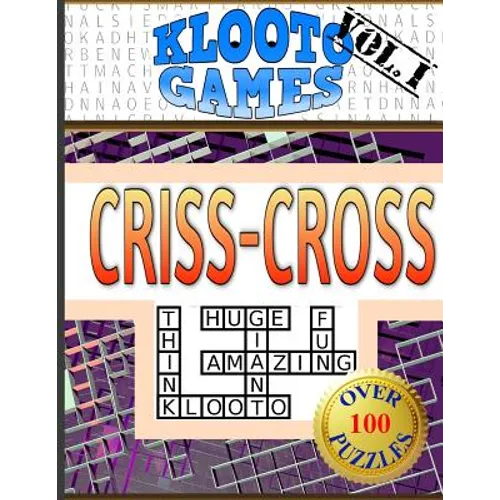 KLOOTO Games CrissCross Volume I - Paperback