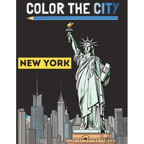New York City Adult Coloring Book