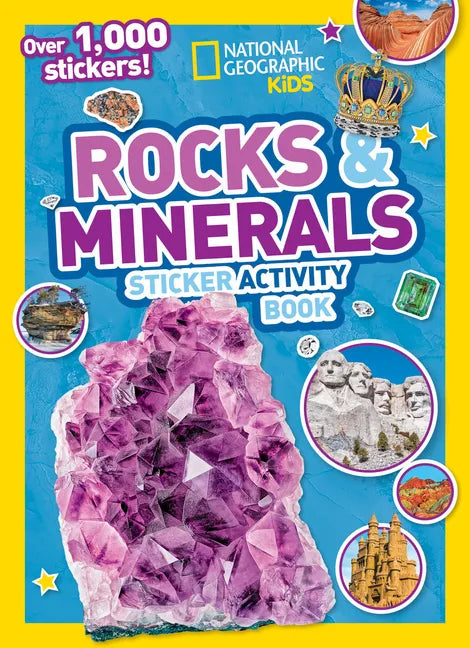 Rocks and Minerals Sticker Activity Book - Paperback