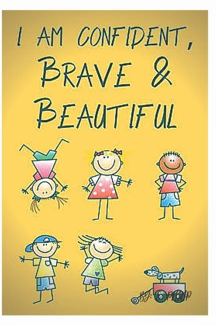 I Am Confident, Brave and Beautiful: a coloring book for girls 2020 and 2021 - Paperback