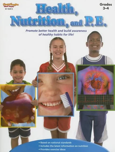 Health, Nutrition, and P.E. Reproducible Grades 3-4 - Paperback