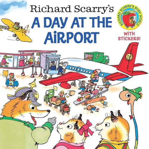 Richard Scarry's a Day at the Airport - Paperback