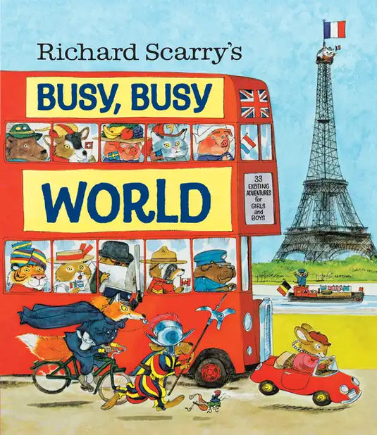 Richard Scarry's Busy, Busy World - Hardcover