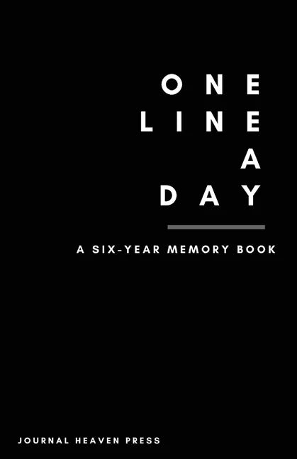 One Line A Day Journal - Paperback