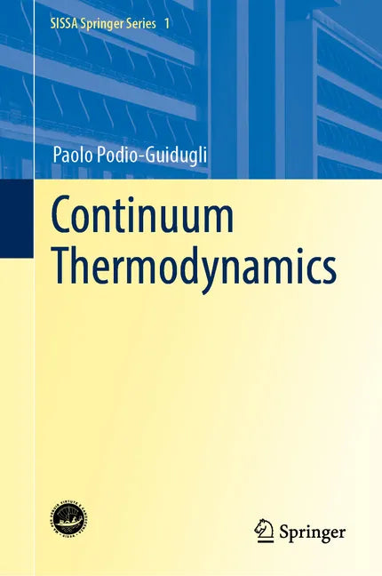 Continuum Thermodynamics - Hardcover