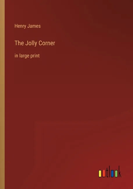 The Jolly Corner: in large print - Paperback
