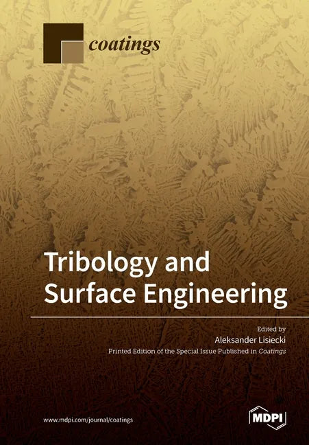 Tribology and Surface Engineering - Paperback