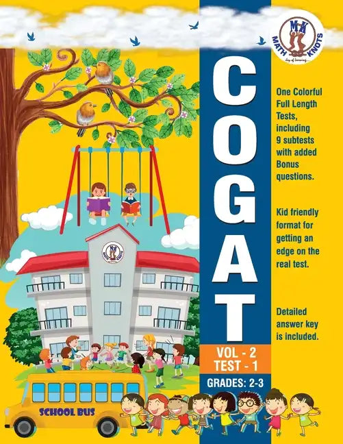 CogAT Form 7 Vol 2 - TEST - 1 - Paperback