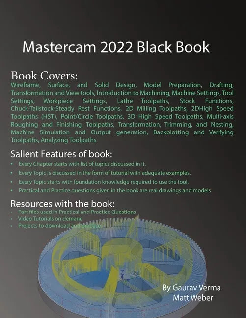 Mastercam 2022 Black Book - Paperback