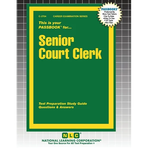 Senior Court Clerk - Paperback