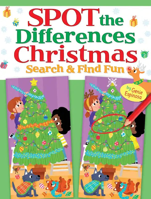 Spot the Differences Christmas: Search & Find Fun - Paperback