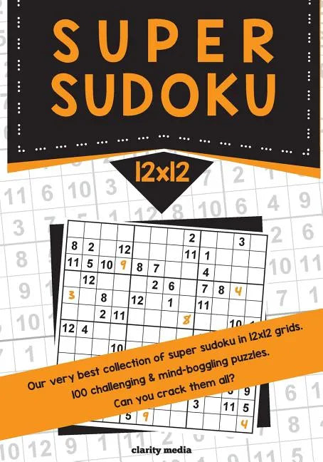 12x12 Super Sudoku - Paperback