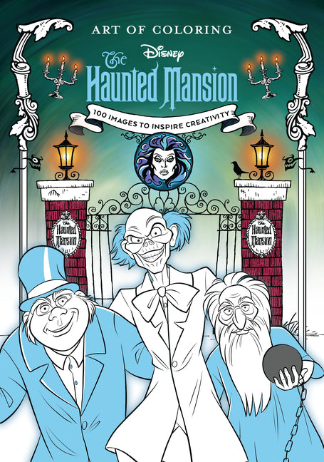 Art of Coloring: The Haunted Mansion - Paperback