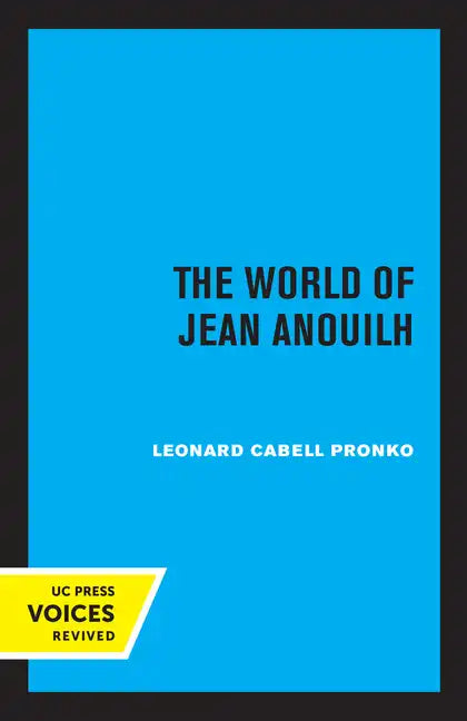 The World of Jean Anouilh - Paperback