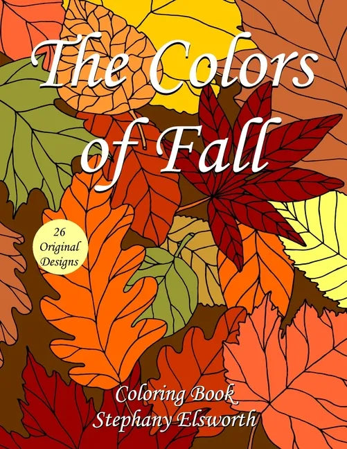 The Colors of Fall Coloring Book - Paperback