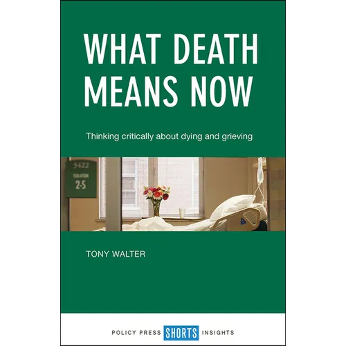What Death Means Now: Thinking Critically about Dying and Grieving - Paperback