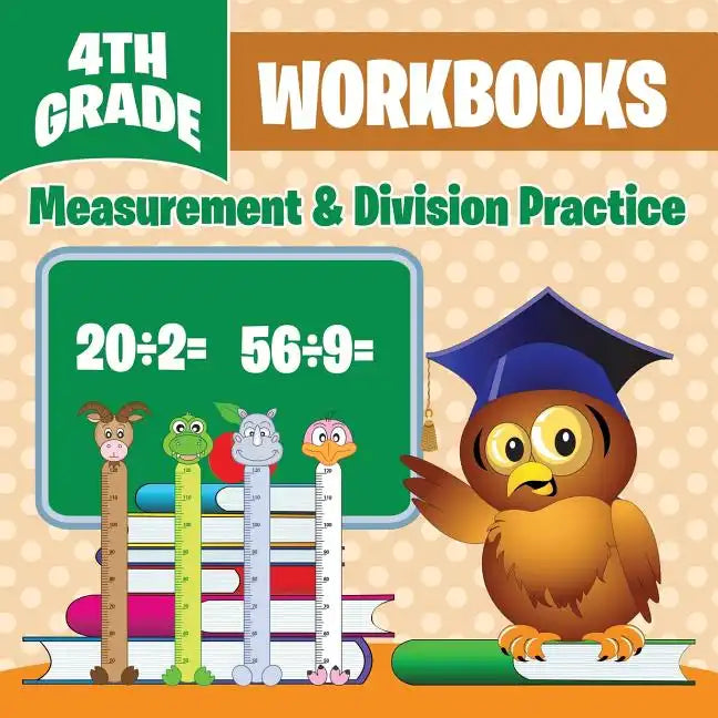 4th Grade Workbooks: Measurement & Division Practice - Paperback