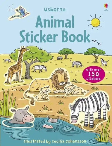 First Sticker Book Animals - Paperback