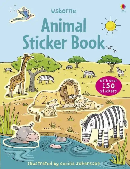 First Sticker Book Animals - Paperback