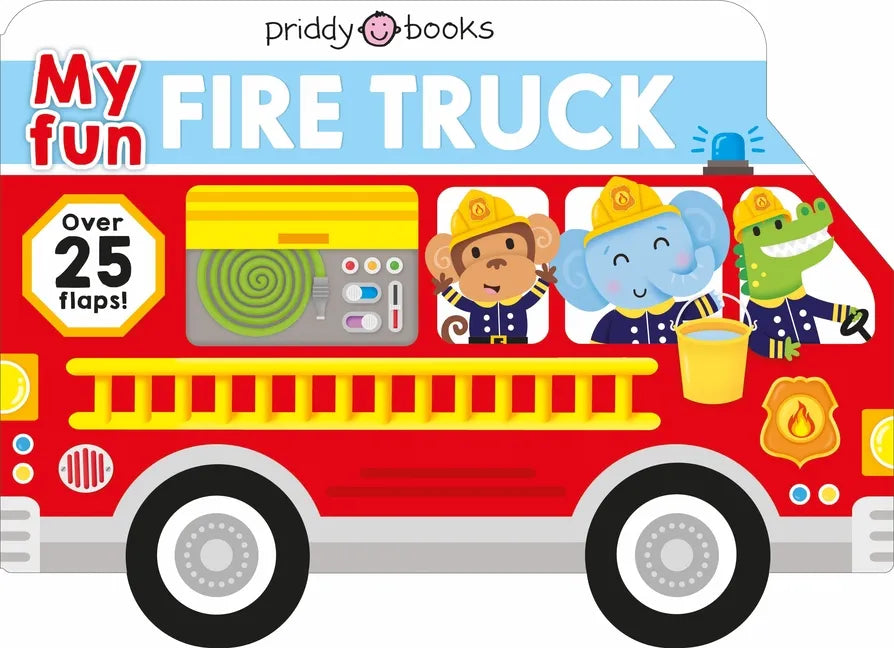 My Fun Flap Book: My Fun Fire Truck - Board Book