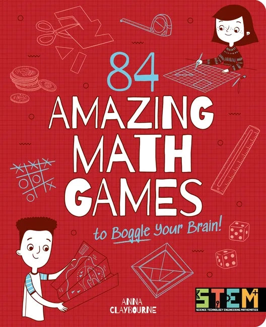 84 Amazing Math Games to Boggle Your Brain! - Paperback