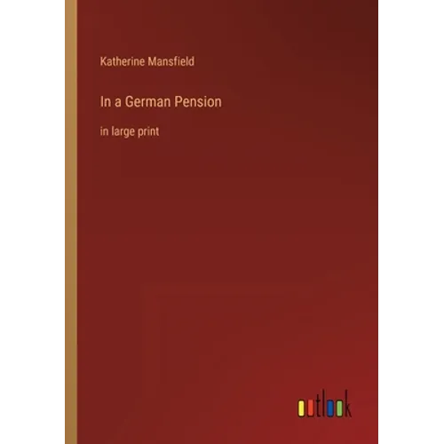 In a German Pension: in large print - Paperback
