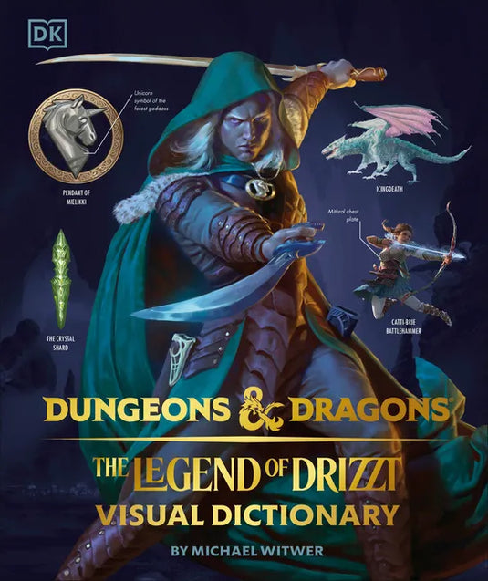 Dungeons and Dragons the Legend of Drizzt Visual Dictionary - Hardcover