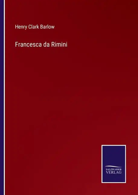 Francesca da Rimini - Paperback