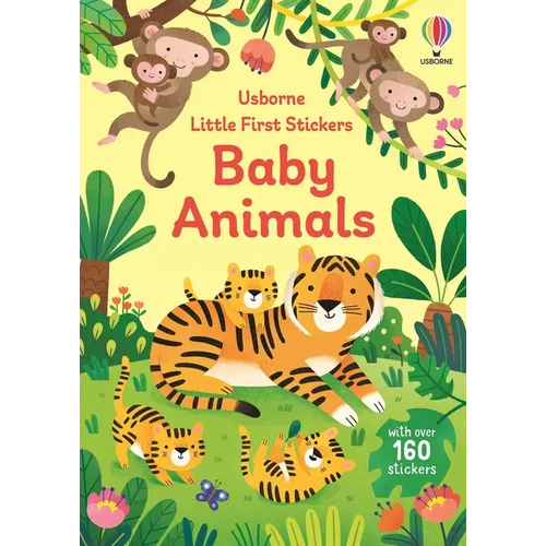 Little First Stickers Baby Animals - Paperback